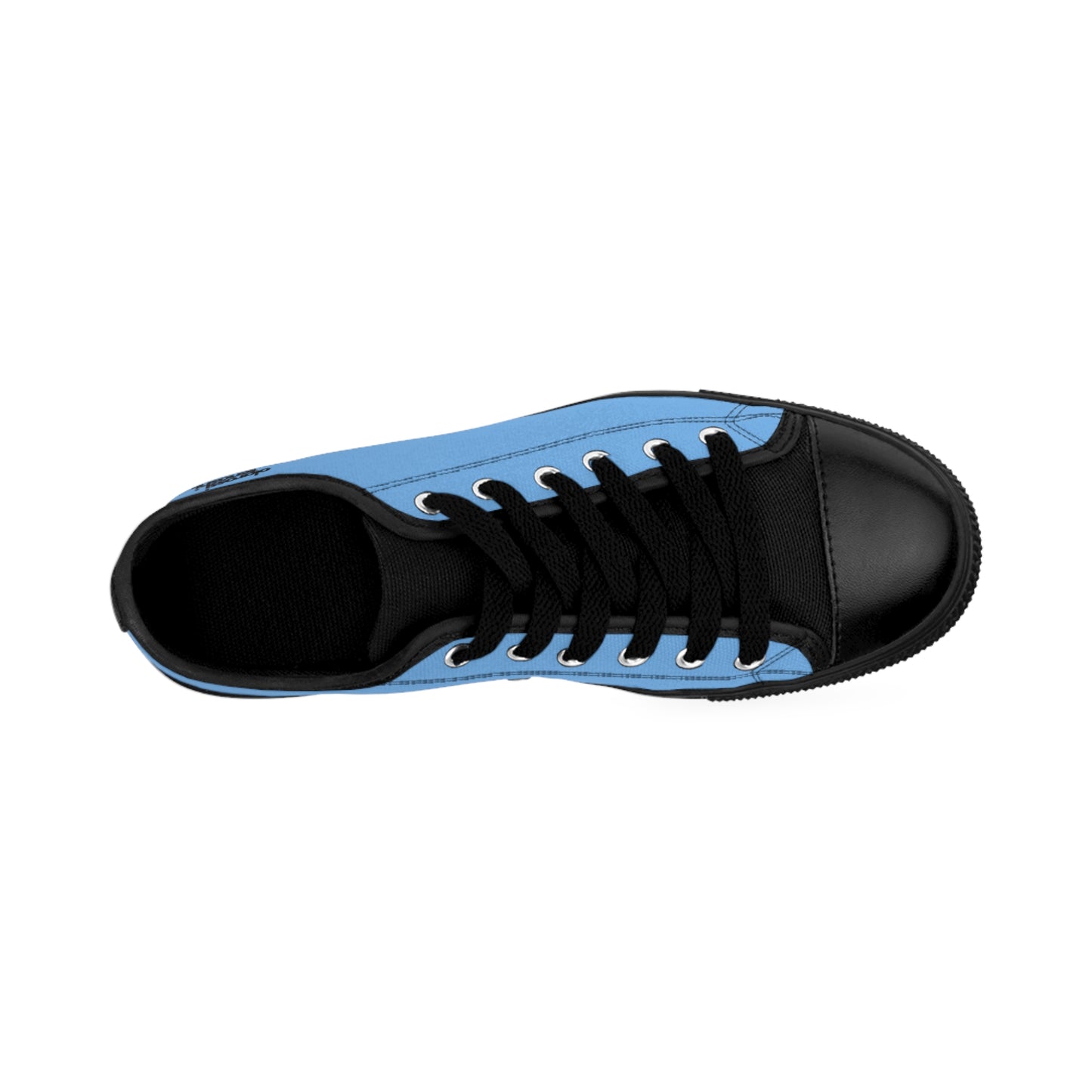 Light Blue Black Low Baseball - Sneaker