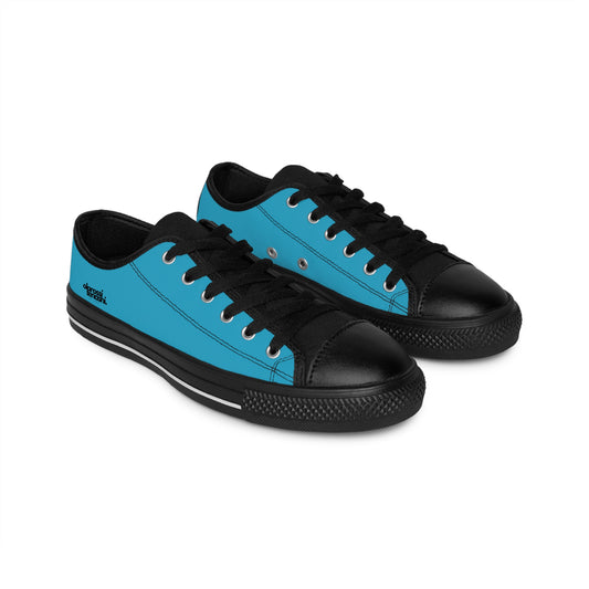 Turquoise Black Low Baseball - Sneaker