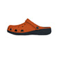 Classic Black and Orange - Foam Clogs