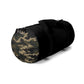 Black and Dark Green Camo - Duffel Bag