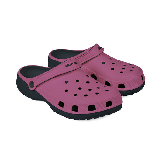 Classic Black and Light Pink - Foam Clogs