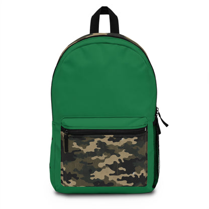 Green Classic with Dark Green Camo - Backpack