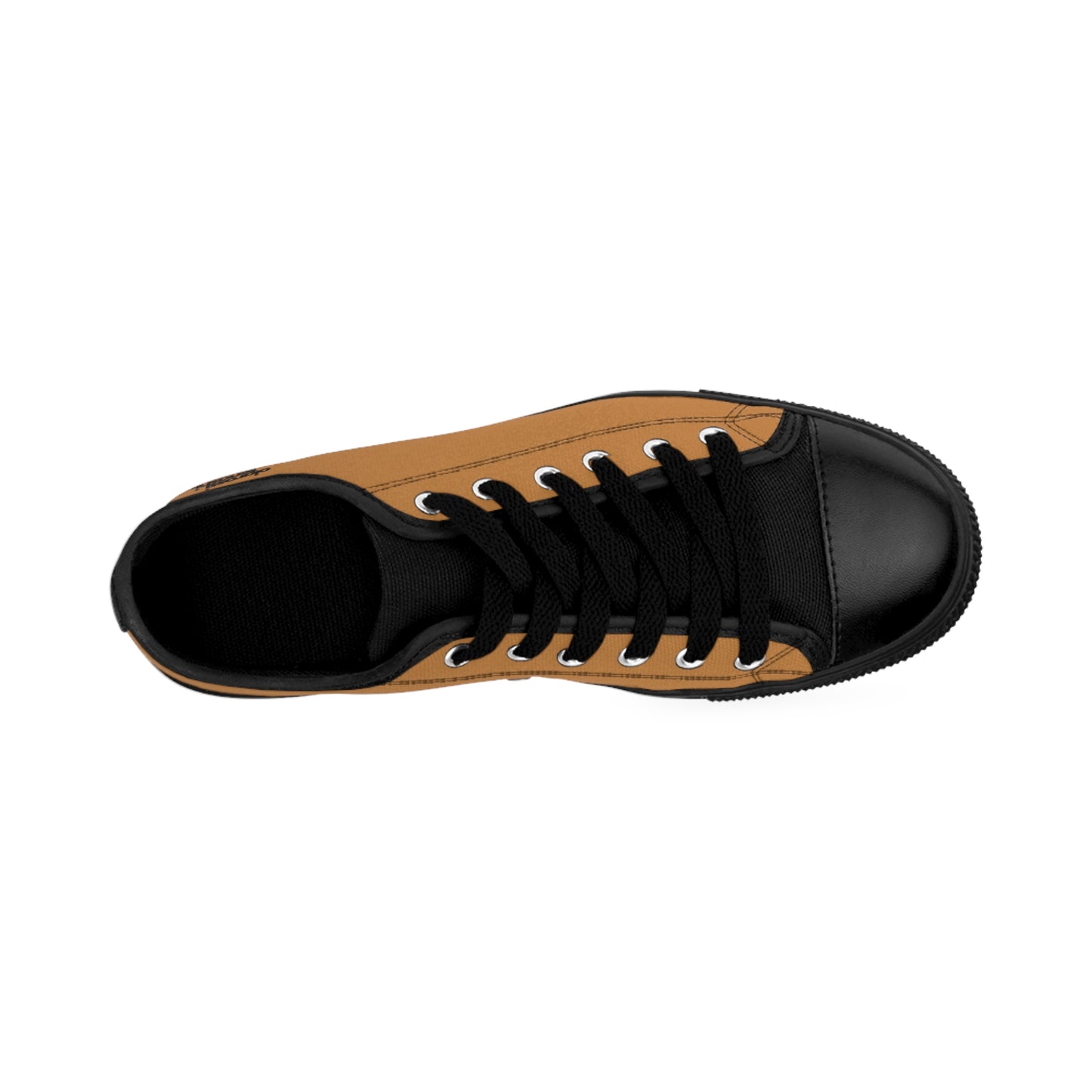 Light Brown Black Low Baseball - Sneaker