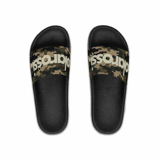 Dark Green Camo - Slider Sandals