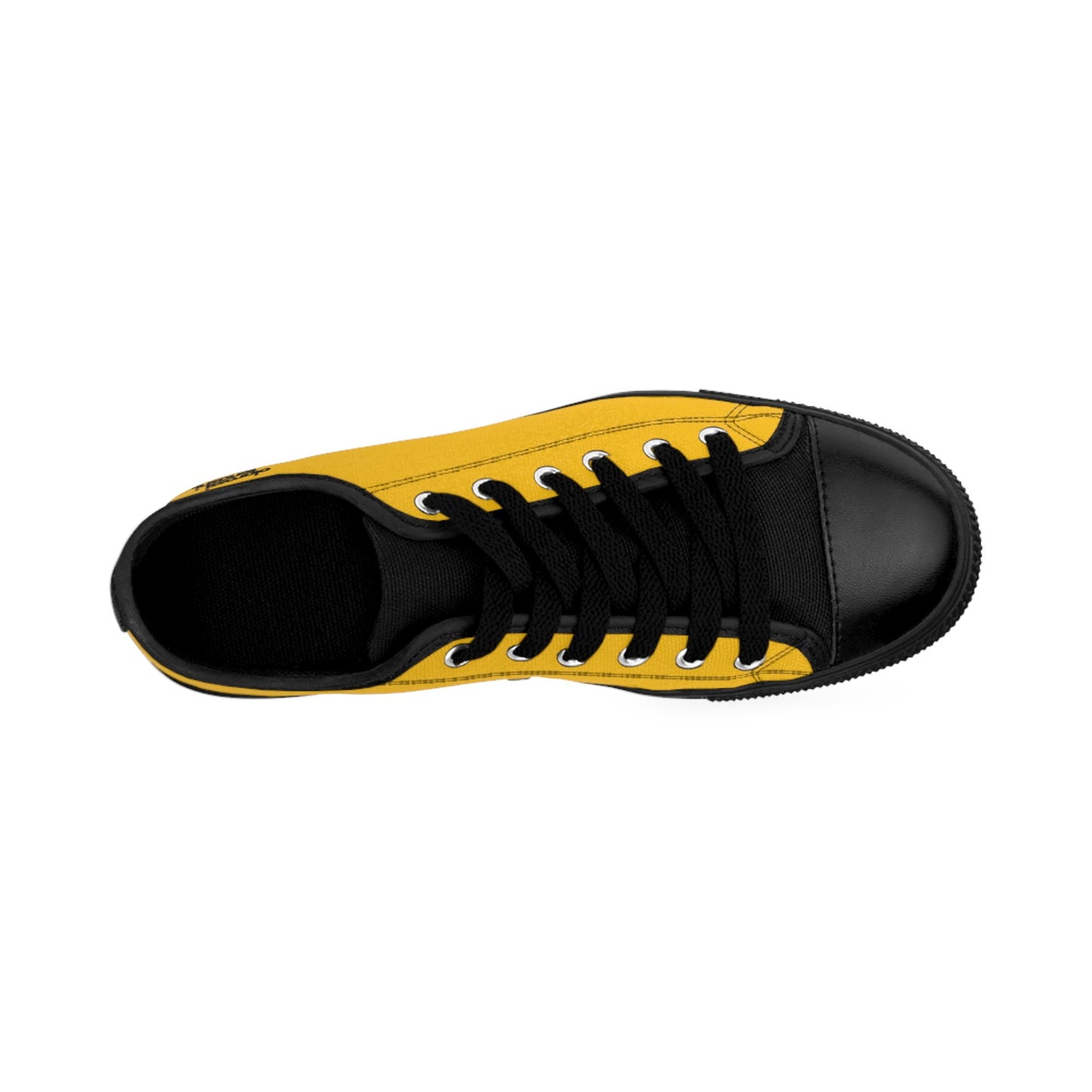 Yellow Black Low Baseball - Sneaker