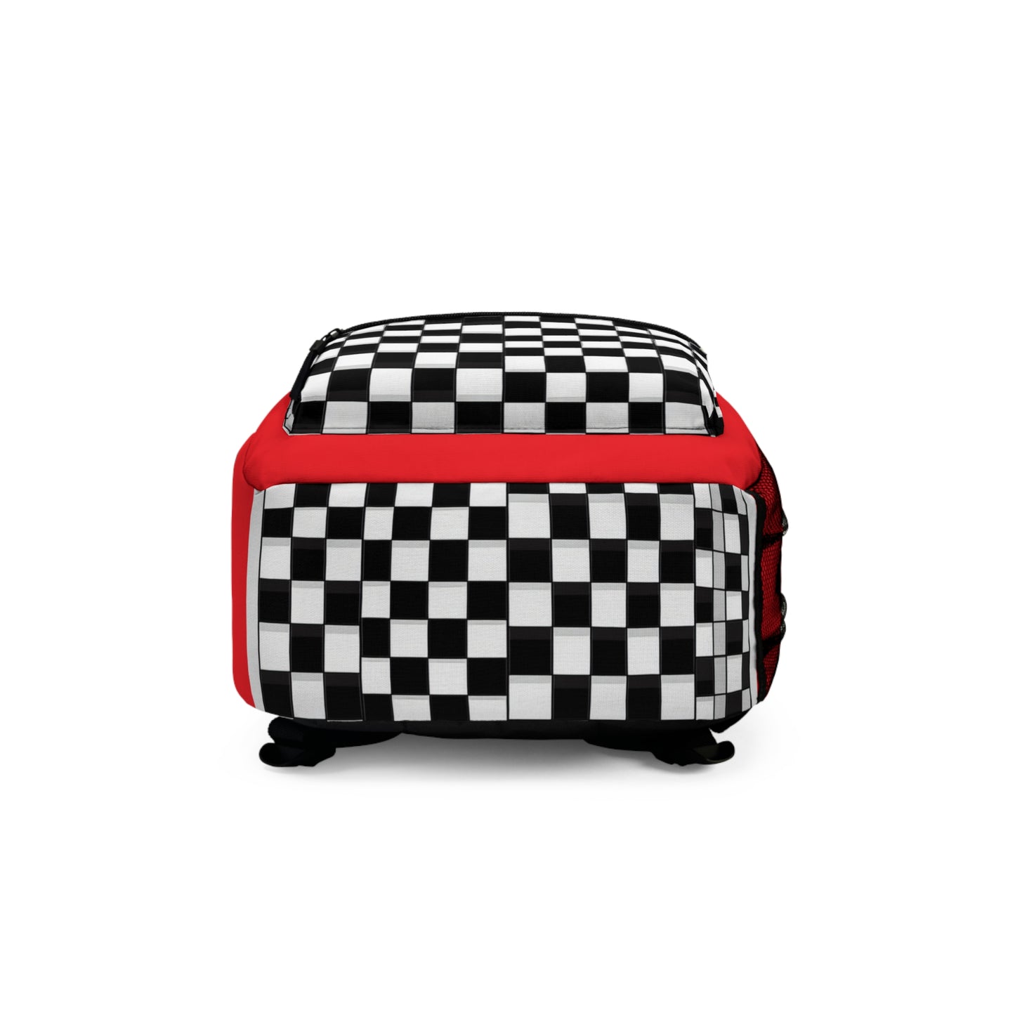 Red Classic with Black/White Check - Backpack