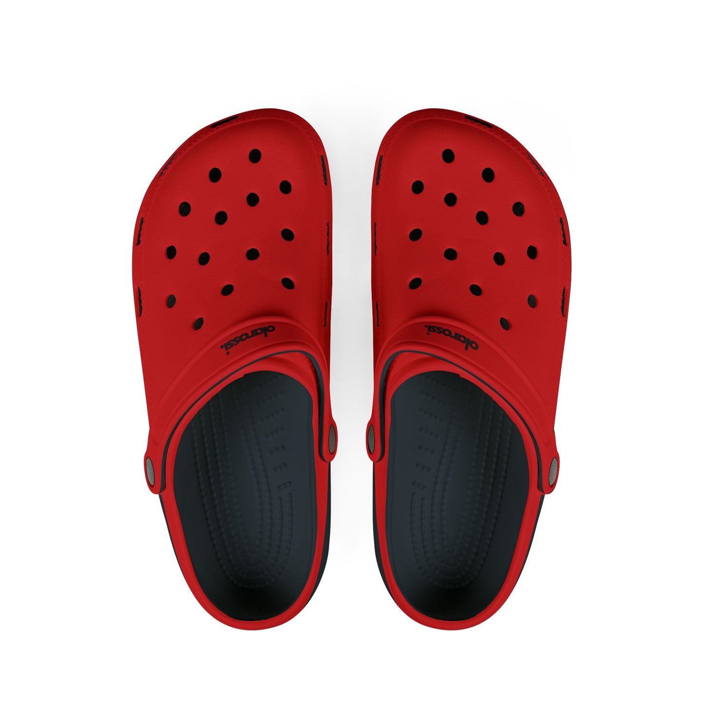 Classic Black and Red - Foam Clogs