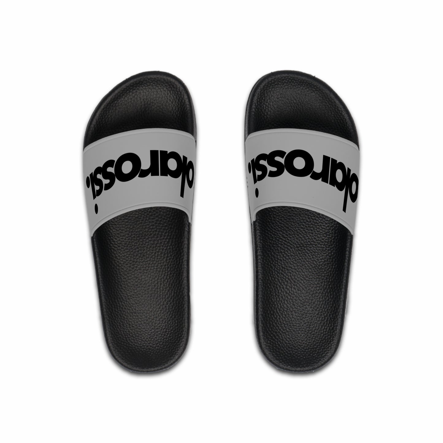 Classic Black and Grey - Slider Sandals