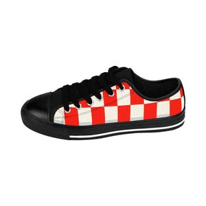 Red and White Check - Sneaker