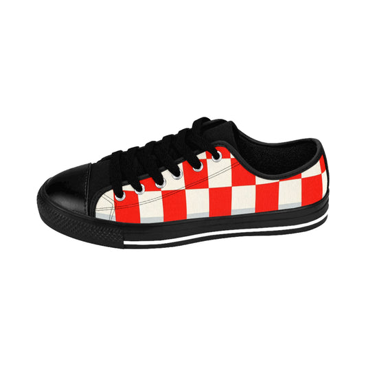 Red and White Check - Sneaker