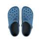 Classic Black and Light Blue - Foam Clogs