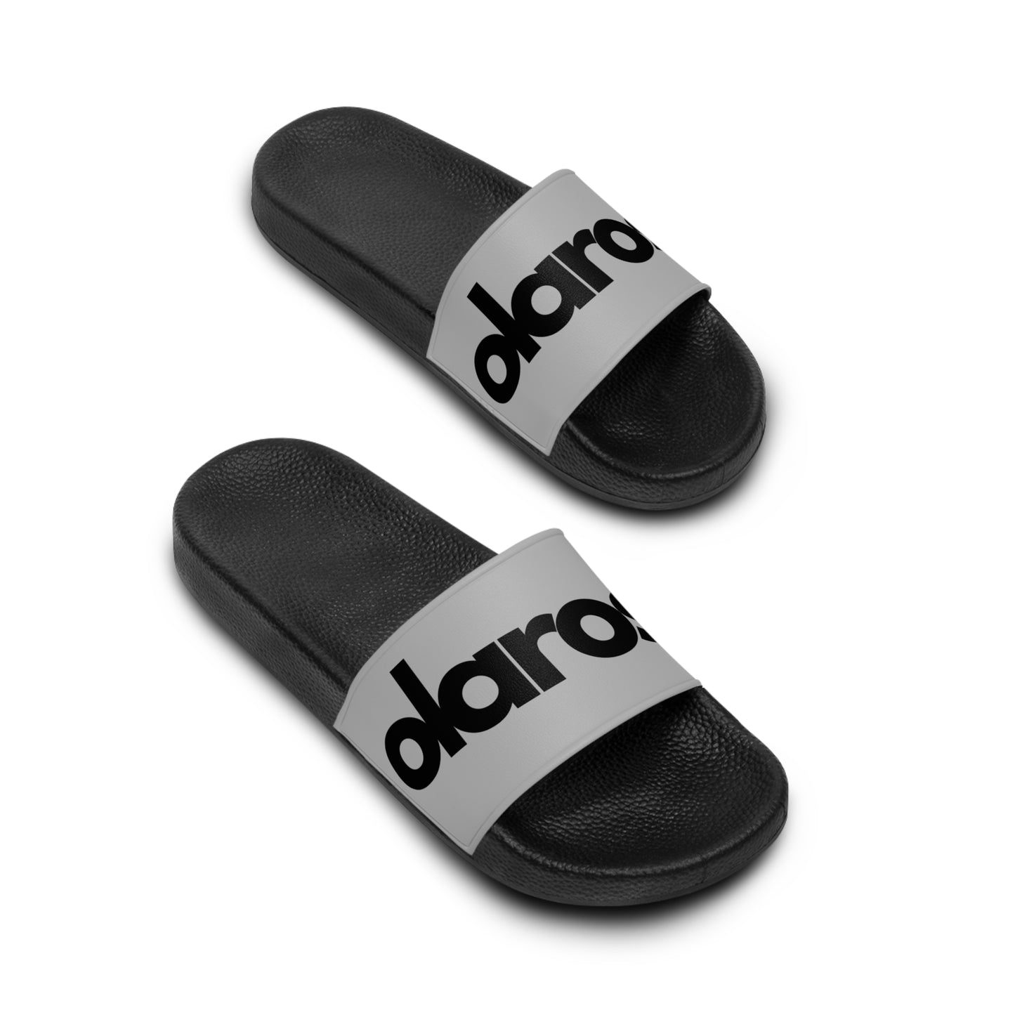 Classic Black and Grey - Slider Sandals