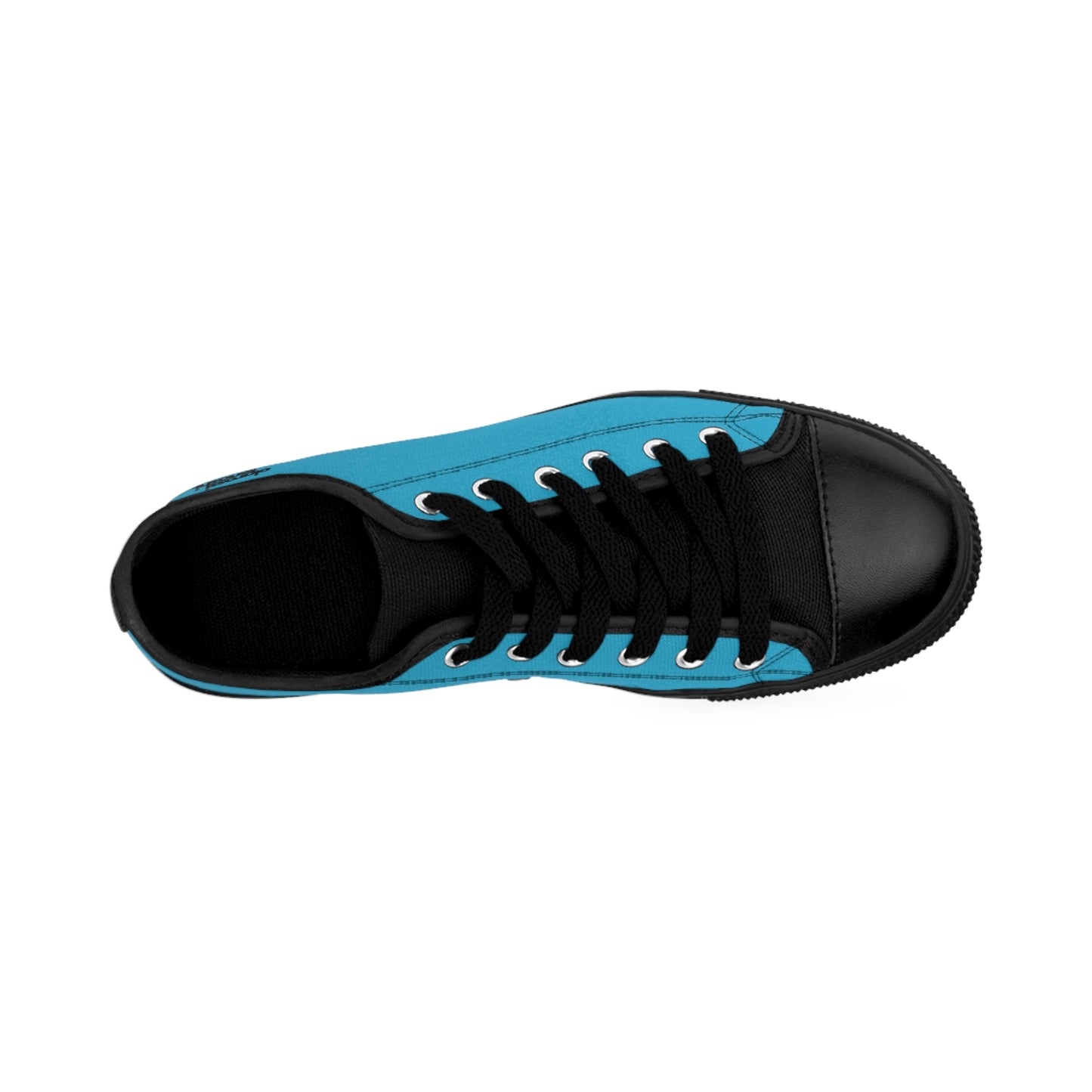 Turquoise Black Low Baseball - Sneaker