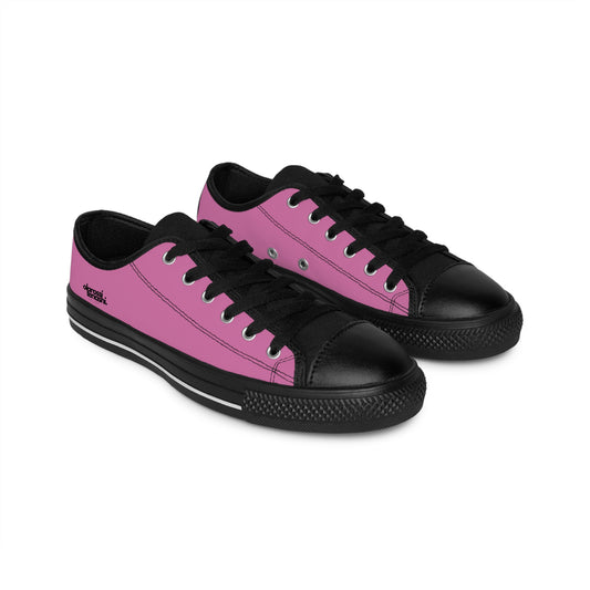 Light Pink Black Low Baseball - Sneaker