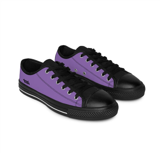 Light Purple Black Low Baseball - Sneaker