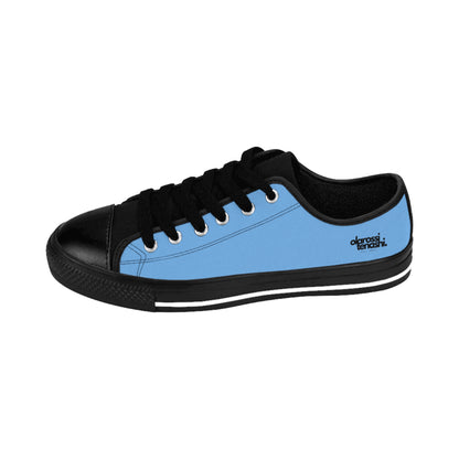 Light Blue Black Low Baseball - Sneaker