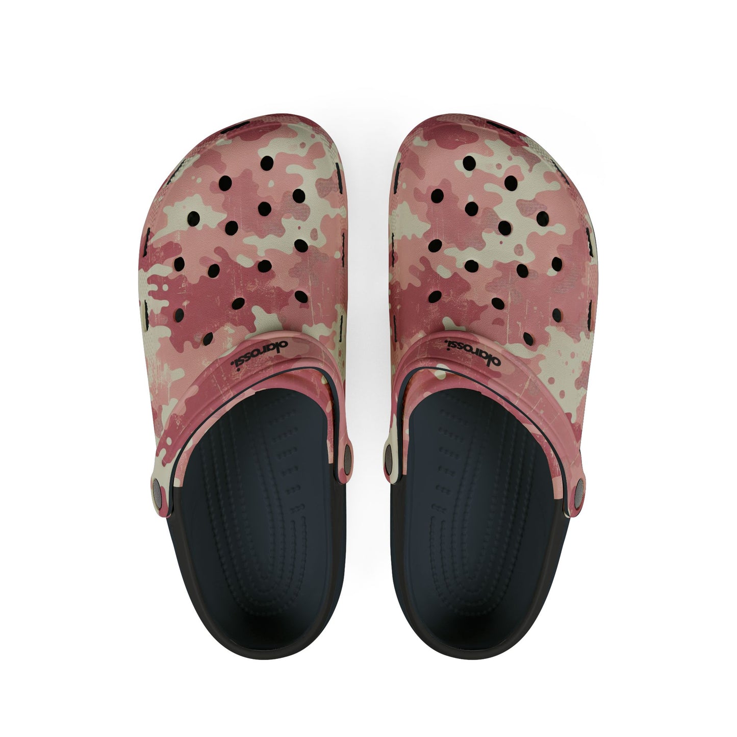 Pink Camo - Foam Clogs