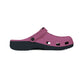 Classic Black and Light Pink - Foam Clogs