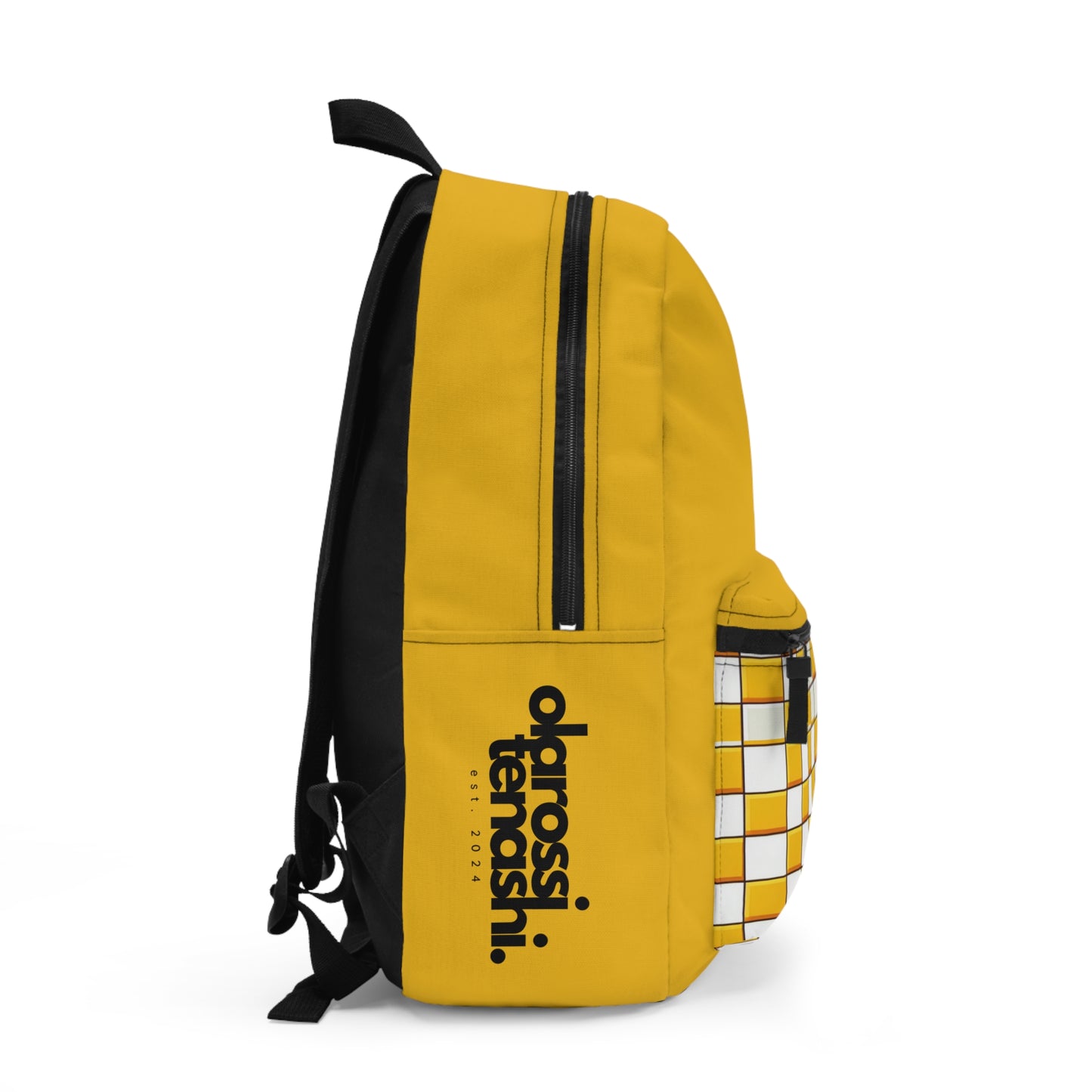 Yellow Check - Backpack