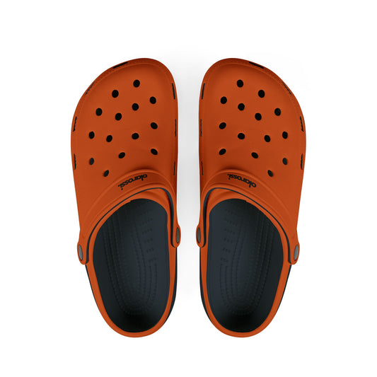 Classic Black and Orange - Foam Clogs