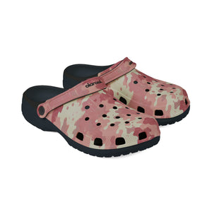 Pink Camo - Foam Clogs