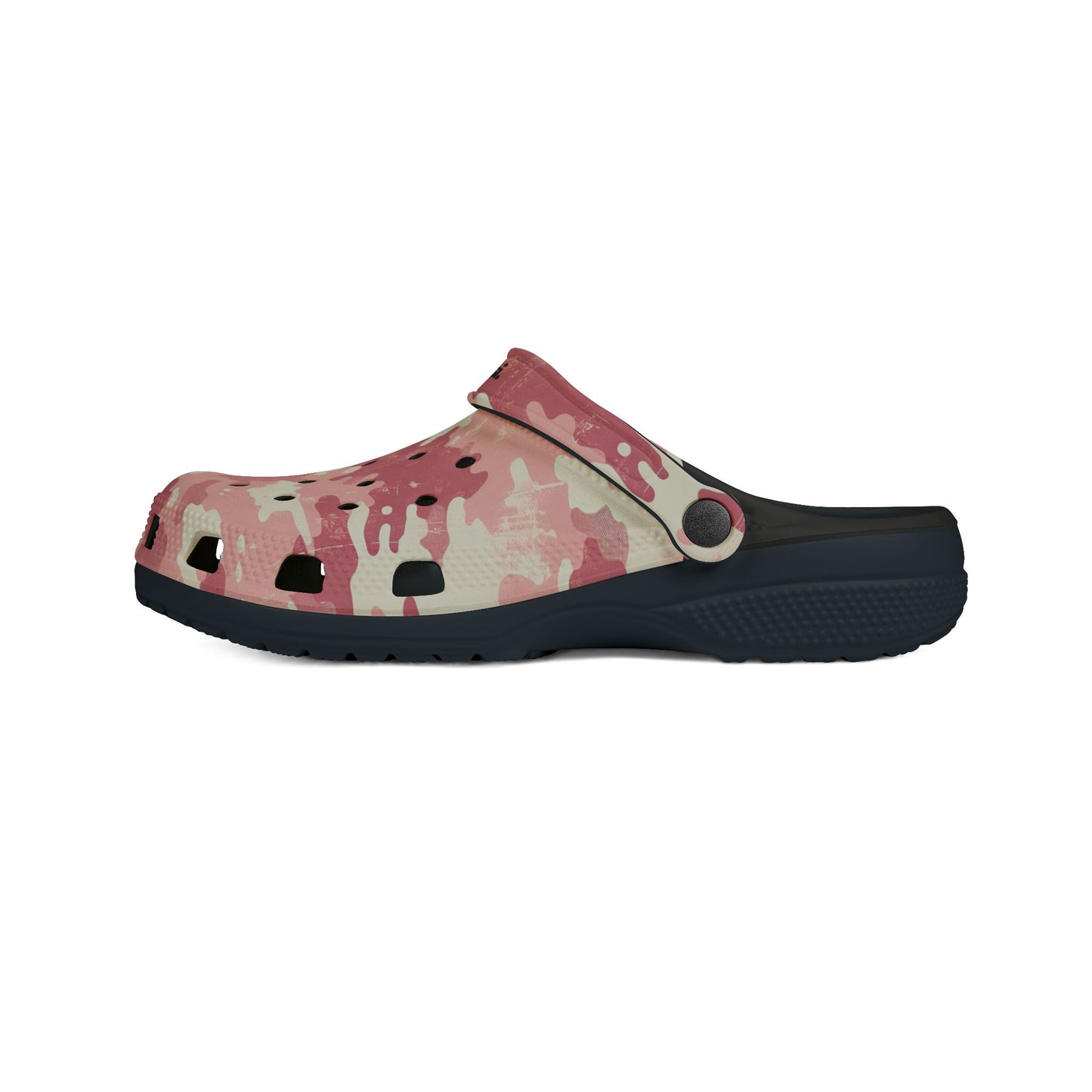 Pink Camo - Foam Clogs