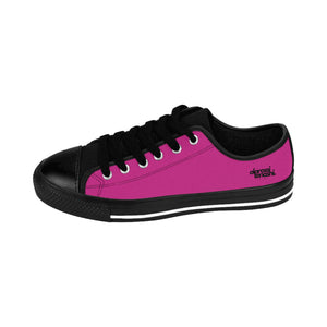 Pink Black Low Baseball - Sneaker